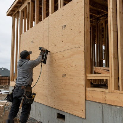 CDX Plywood Sheathing 1/2" x 4' x 8'