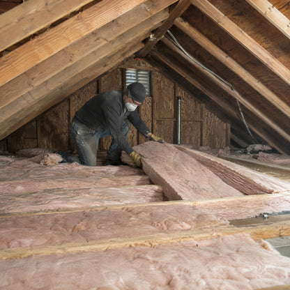 Fiberglass Batt Insulation R-30 9-1/2" x 15" x 93" Unfaced