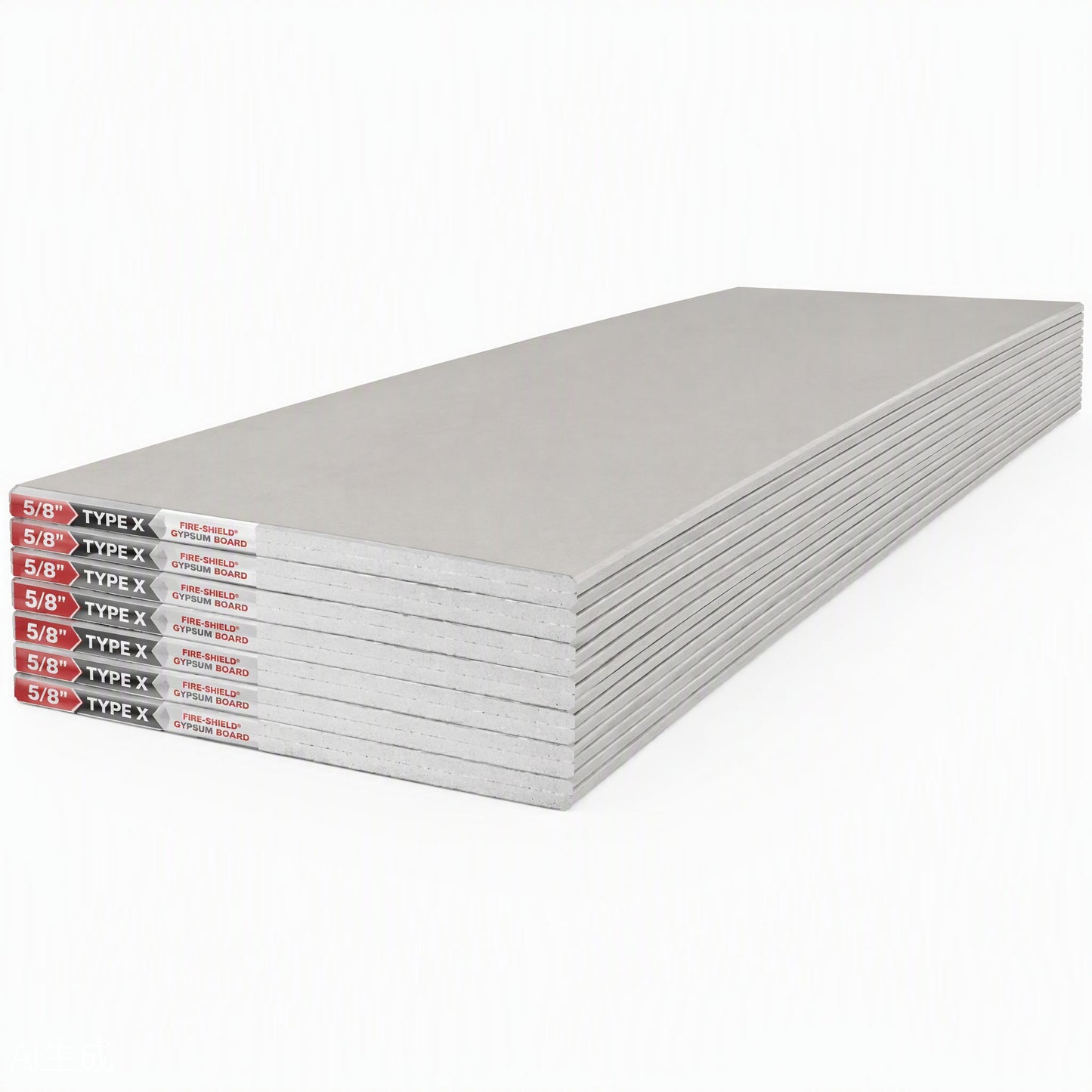 Fire-Rated Type X Drywall 5/8" x 4' x 12'