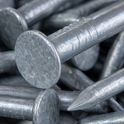 Galvanized Roofing Nails 1-1/4" Smooth Shank 5lb Box