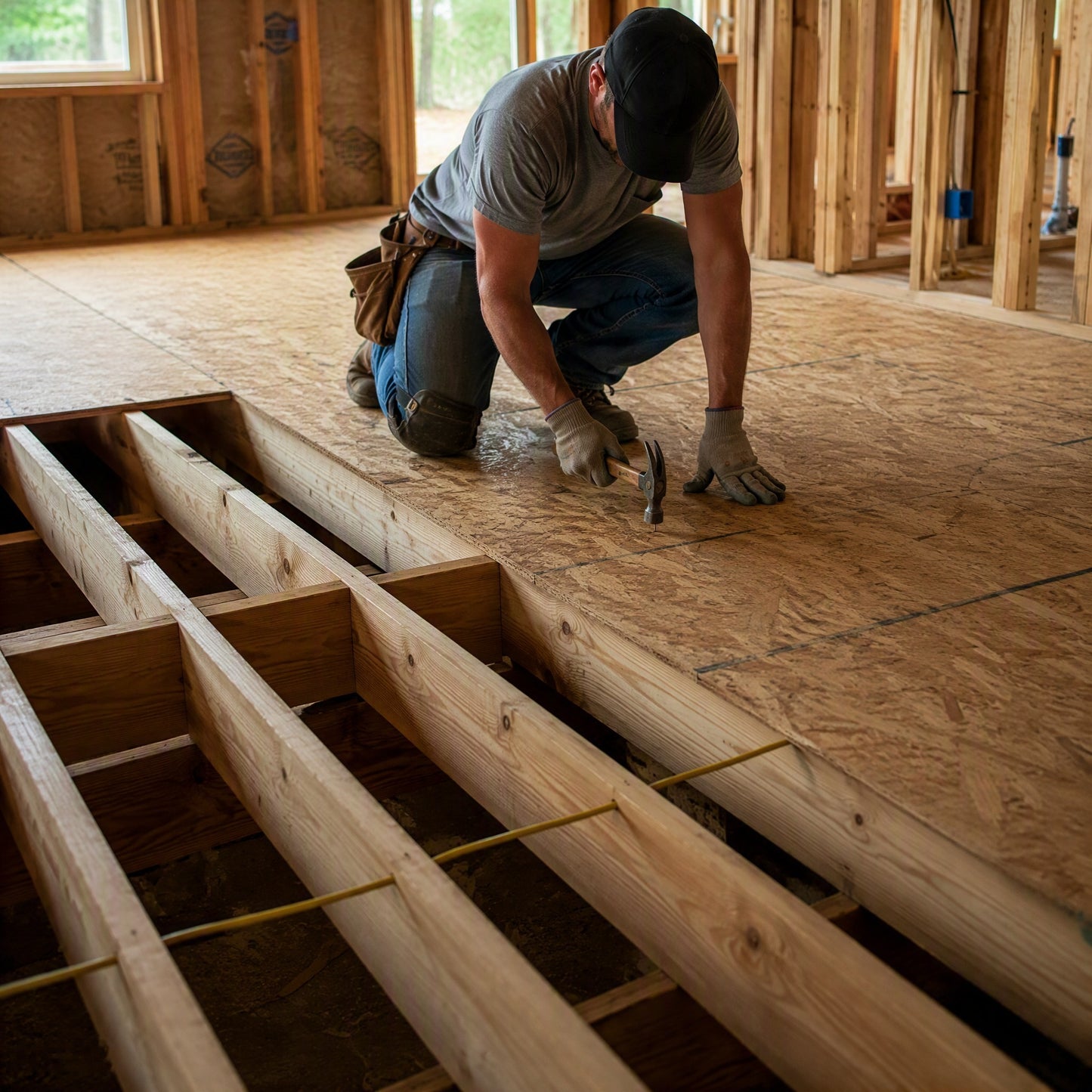 OSB Subfloor Panel 3/4" x 4' x 8' Tongue & Groove