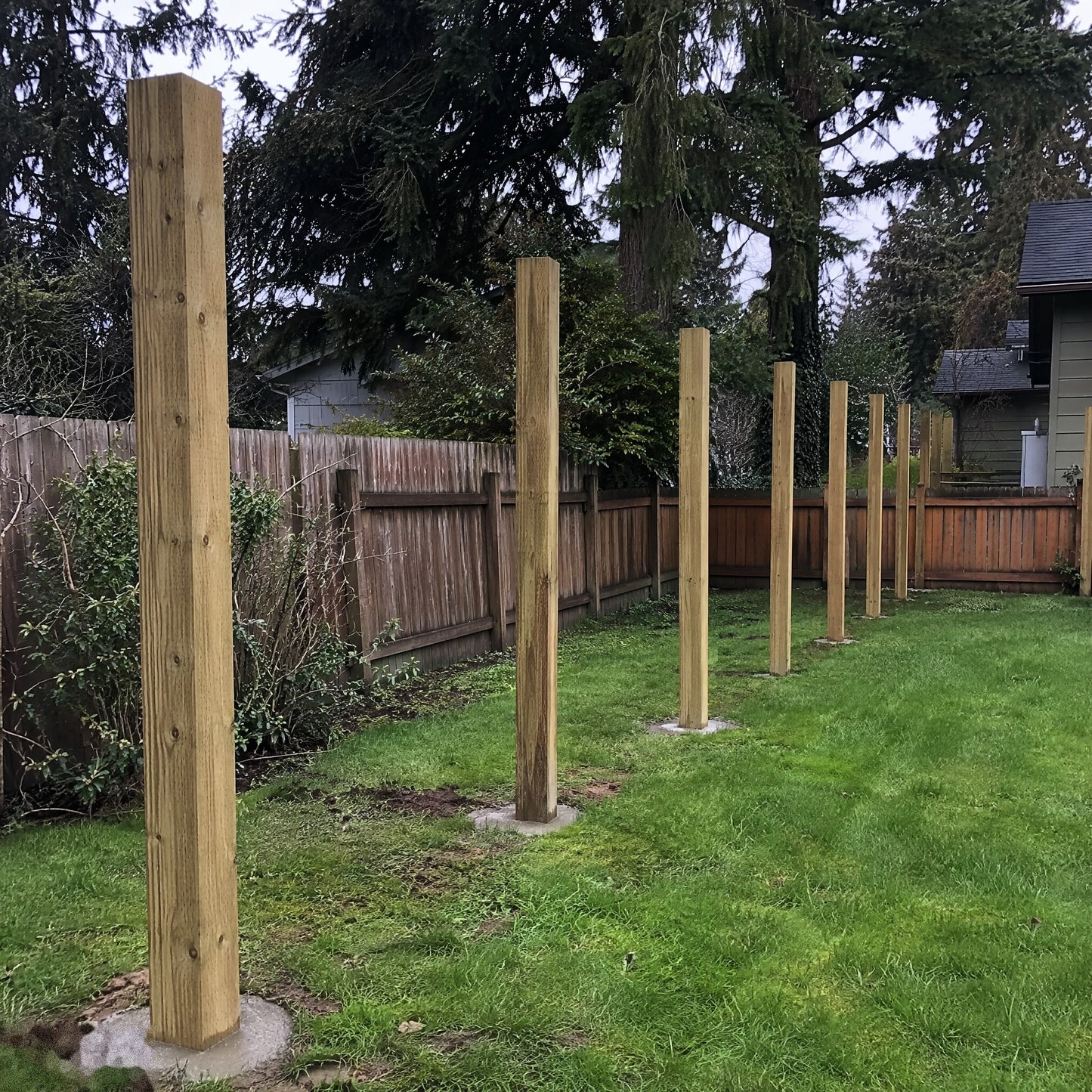 Pressure-Treated 4x4 Post 8' Ground Contact