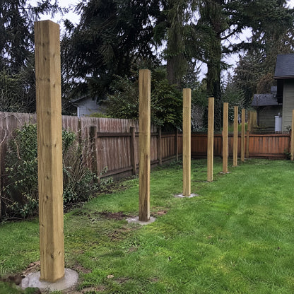 Pressure-Treated 4x4 Post 8' Ground Contact