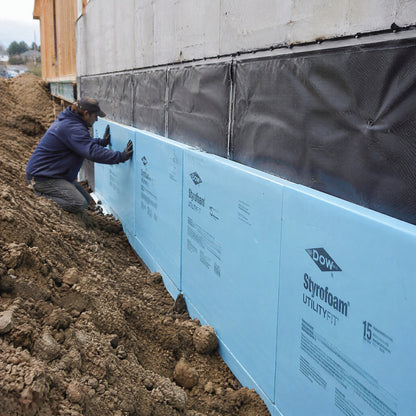 Rigid Foam Board Insulation XPS R-5 2' x 8' x 1"