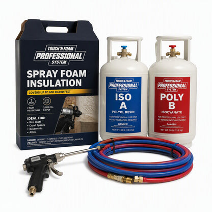 Spray Foam Insulation Kit Closed-Cell 200 Board Feet