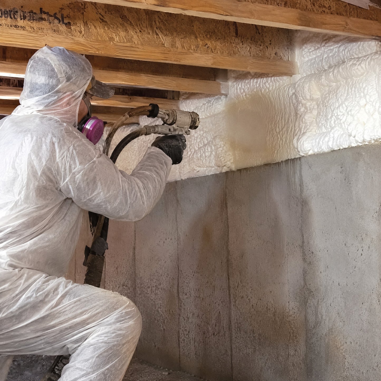 Spray Foam Insulation Kit Closed-Cell 200 Board Feet